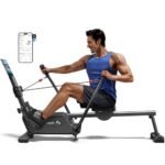 MERACH Rudergerät für Zuhause, Innovativ Doppelpaddel mit Mehreren Trainingsmodi, Ganzkörpertraining mit der MERACH APP, über 1000 Champion-Kurse, Simuliert Echtes Rudern – Bild 7