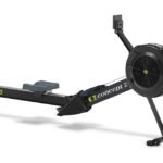 Concept2 RowErg mit Standardbeinen, Rudergerät Modell D,Luftwiderstand, Schwarz