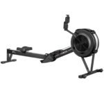 PASYOU Rudergerät Luftwiderstand für Zuhause, Professionelles Rudergeräte mit 10 Stufen Einstellbar, Professionelles Indoor-Rudergerät, Ergonomischer Komfortsitz,mit Kinomap APP, Tragfähigkeit: 160 KG