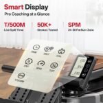 JOROTO Rudergerät für Zuhause, Holz Wasser Rudergerät Klappbar | Bluetooth-Verbindung zur Kinomap-App | Maximale Gewichtskapazität 150 kg | 16L Wassertank | 98% vorinstalliert – Bild 7