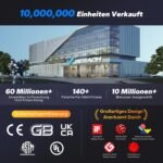 MERACH Rudergerät für Zuhause Klappbar, Automatische Widerstandseinstellun, Verbesserte 130cm Führungsschienen Sorgen für Mehr Bewegungsfreiheit, Leises Rudermaschine mit Exklusiver APP(R15B1) – Bild 2